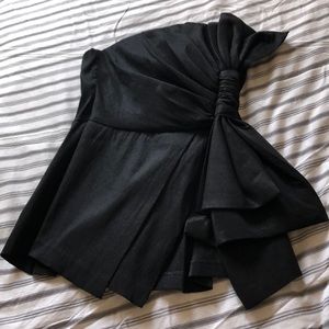 Strapless Top w Bow